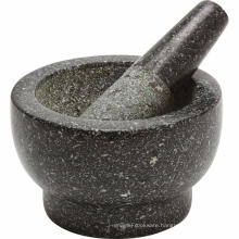 Mexican Salsa Bowl Guacamole Granite Stone Mortar And Pestle